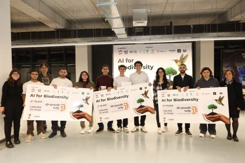 “The Power of One Dram” as the Main Supporter of the National Hackathon AI4Biodiversity: AI Solutions for Nature