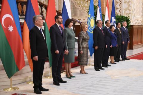 ԱՊՀ ՄԽՎ պատվիրակությունների ղեկավարները հանդիպել են Տաջիկստանի նախագահի հետ