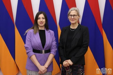 MP Hripsime Grigoryan meets Swedish Ambassador to Armenia