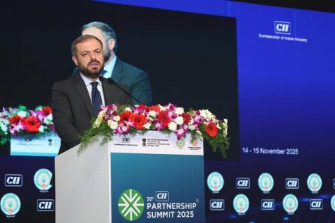 Le ministre de l’Économie a participé en Inde à l’événement « CII Partnership Summit 2025 »