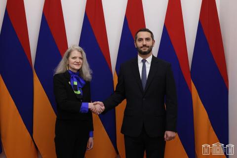 议会副议长和美国负责政治事务的副国务卿讨论了亚美尼亚-土耳其关系正常化进程