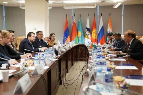 ЕАЭС и Индия обсудили ход работы над соглашением о свободной торговле