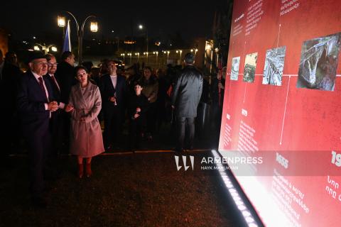 Le Premier ministre assiste à la cérémonie de réouverture du pont historique « Pont Rouge » à Erevan