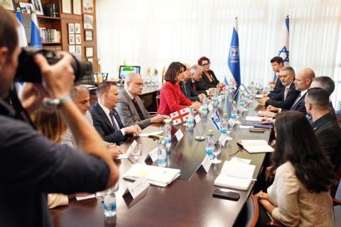 Վրաստանի արտգործնախարարը բարձր մակարդակի հանդիպումներ է անցկացնում Իսրայելում