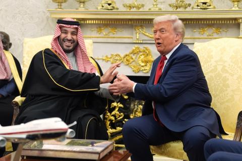 Трамп на встрече с бин Салманом объявил о масштабном оборонном сотрудничестве