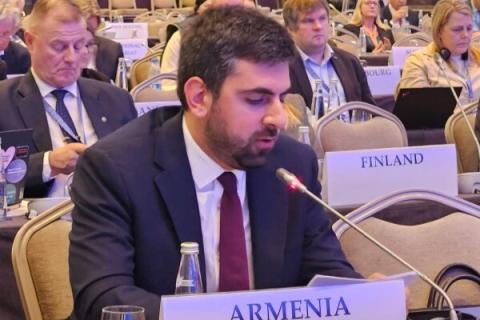 'Washington declaration lays solid foundation for new era of good neighborly relations,' says Armenian delegate at OSCE PA
