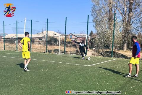 Մարտունի համայնքում անցկացվում է «Մարտունու համայնքապետի գավաթ-2025» ֆուտբոլի մրցաշար
