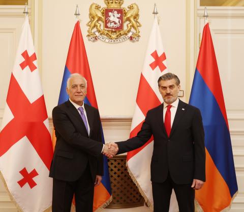 亚美尼亚期待格鲁吉亚参加将在埃里温举行的第八届欧洲政治共同体峰会及第十七届生物多样性缔约方大会