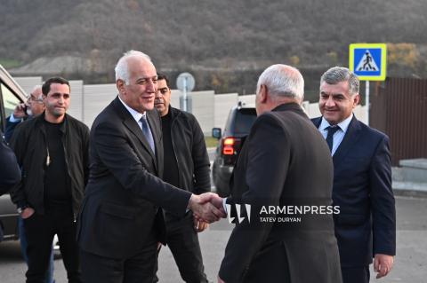 President Khachaturyan visits Kirants community