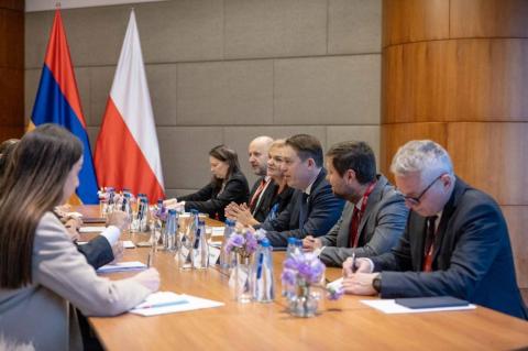 L'Arménie et la Pologne discutent du renforcement de leurs relations économiques