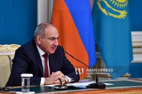 Pashinyan invites Kazakh leader to Armenia on state visit