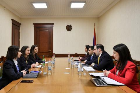 ՊԵԿ նախագահը հյուրընկալել է Զարգացման ֆրանսիական գործակալության ներկայացուցիչներին