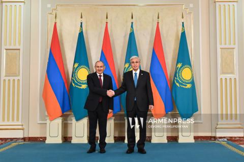 L’Arménie et le Kazakhstan vont renforcer leur coopération au niveau du partenariat stratégique