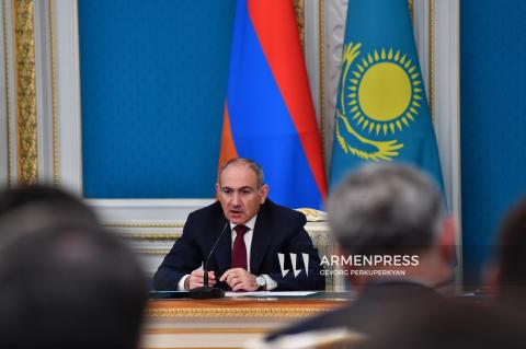 Armenian PM highlights Kazakhstan’s role in peace process with Azerbaijan