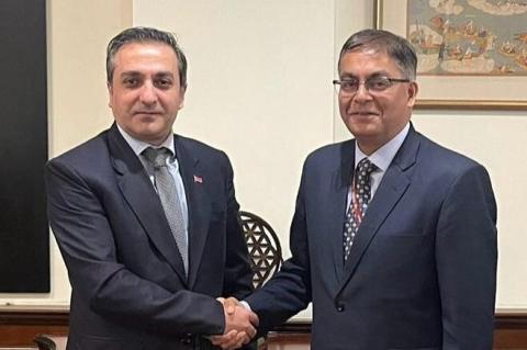 ვაჰაგნ აფიანი და ამიტ კუმარი განხილავდნენ ინდეთში დაგეგმილ უახლოეს ღონისძიებებთან დაკავშირებულ საკითხებს