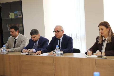 Le vice-ministre des Affaires étrangères de la République d’Arménie a reçu le vice-président de l’Assemblée parlementaire de l’OSCE