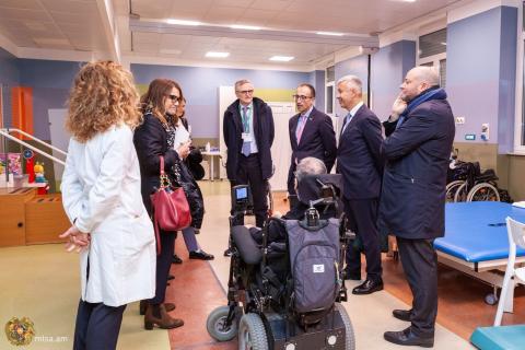 Armenian Minister of Labor and Social Affairs, Italy's Minister for Disabilities reach cooperation agreements