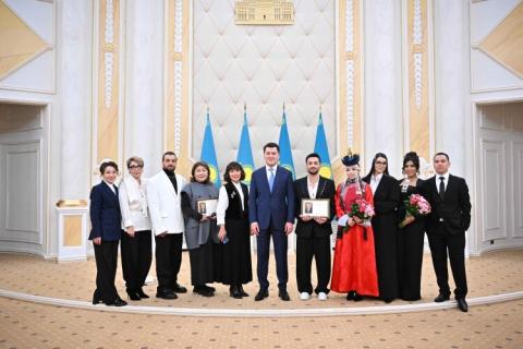 "丝路之星"国际竞赛参与者获哈萨克斯坦总统授誉