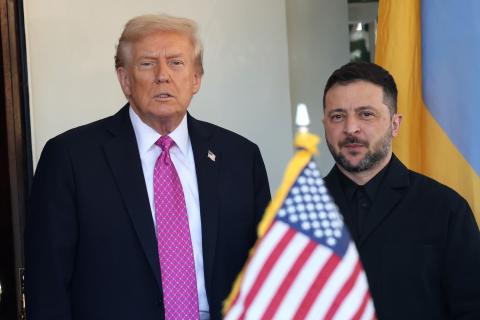 На этой неделе не запланирована встреча Трампа с Зеленским: Белый дом