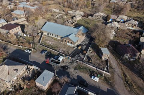 Ոսկեհասկում համայնքի միջոցներով իրականացվում են ասֆալտապատման աշխատանքներ