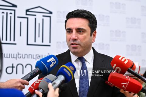 Alen Simonyan a exprimé sa disposition à se rendre en Azerbaïdjan au moment opportun