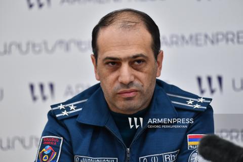 В тушении пожаров в Дилижане также участвуют экопатруль, полиция и добровольцы