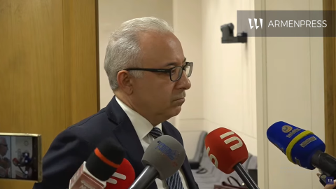 სომხეთის რესპუბლიკის საგარეო საქმეთა მინისტრის მოადგილის, მნაცაკან საფარიანის ბრიფინგი