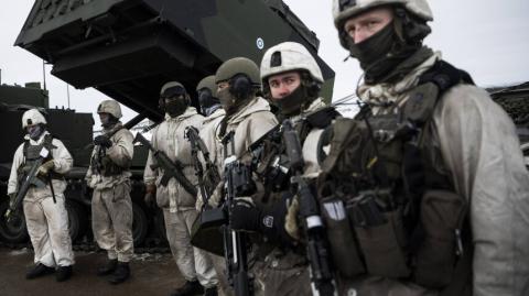 Финляндия начала военные учения на границе с Россией