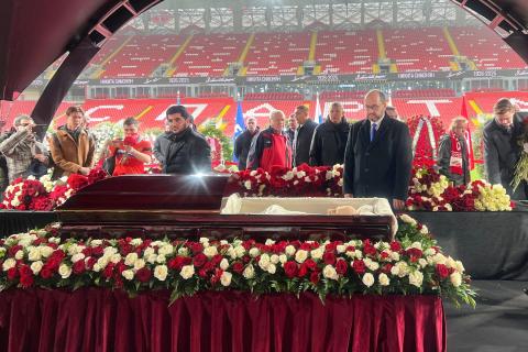 Ermenistan Başbakanlık Ofisi Başkanı, Nikita Simonyan'ın veda törenine katıldı