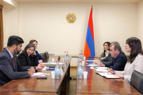 ՀՀ ԲՏԱ փոխնախարարը Համաշխարհային բանկի ներկայացուցիչների հետ քննարկել է համագործակցության ընդլայնման հնարավորությունը