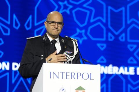 L’Interpol a élu un nouveau president