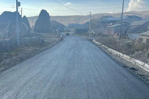 Վարդաձորում հիմնանորոգվել է 3 փողոց և 1 փողոցի փակուղի