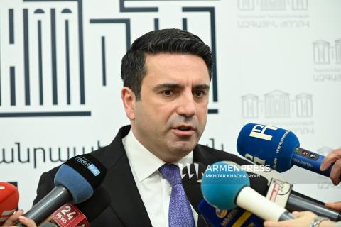Speaker says opposition would be better off without Kocharyan and Sargsyan in upcoming elections