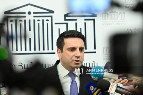 نشست مطبوعاتی آلن سیمونیان