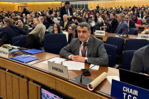 L’ambassadeur d’Arménie au Royaume-Uni a participé à la conférence de l’Organisation maritime internationale à Londres