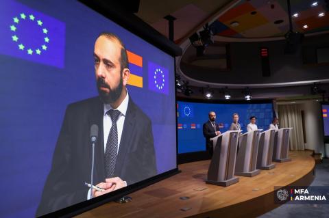 وزير الخارجية الأرمني آرارات ميرزويان يقول أن الشراكة بين أرمينيا والاتحاد الأوروبي تدخل مرحلة جديدة-وهي الشراكة الاستراتيجية-