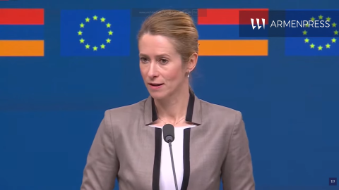 Kallas։ l’UE soutient l’Arménie dans le processus de règlement de ses relations avec l’Azerbaïdjan