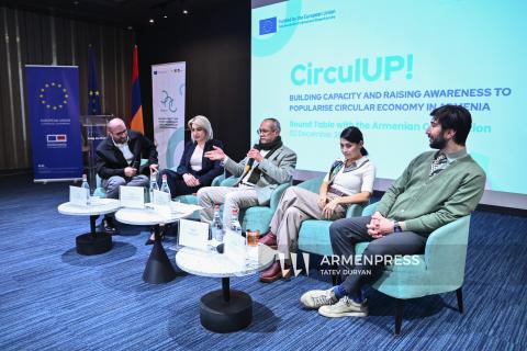 Ամփոփվեցին Հայաստանում շրջանաձև տնտեսության ոլորտում ամենամեծ՝ «CirculUP!» ծրագրի արդյունքները