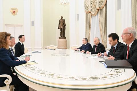Пока компромиссного варианта нет: в Кремле состоялась встреча Путина с Уиткоффом и Кушнером
