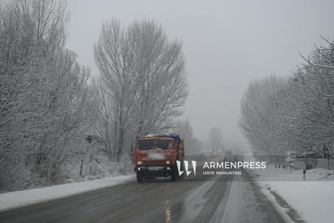 Все дороги в Гегаркуникской области Армении открыты и проходимы
