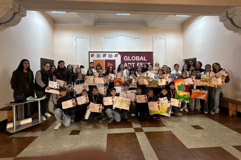 Մարտունու մանկական արվեստի դպրոցի սաները մրցանակներ են նվաճել նկարիչների հանրապետական մրցույթում