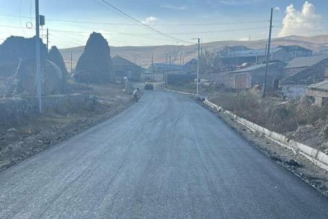 Ծակքարում հիմնանորոգվել է 2 փողոց