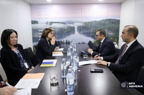 Замглавы МИД Армении и Португалии обсудили вопросы двусторонней повестки