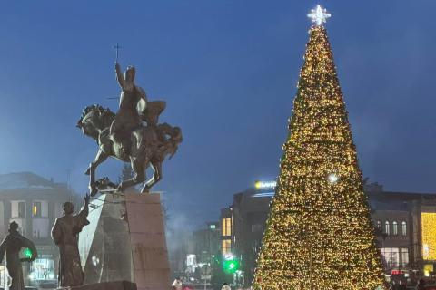 Գյումրին այս տարի կունենա վերանորոգված տոնածառ