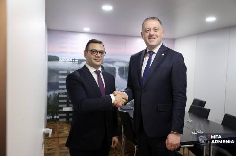 Armenian Deputy FM, Ireland’s Minister of State discuss cooperation, connectivity projects