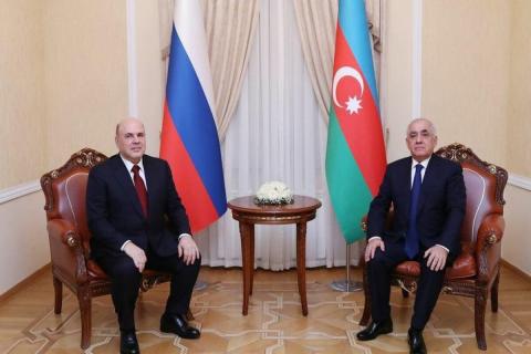 Премьер-министры России и Азербайджана обсудили углубление двустороннего сотрудничества