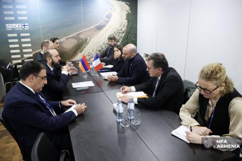 آرارات میرزیان و بنژامن هاداد دربارهٔ روندهای جاری برای تعمیق همکاری‌های ارمنستان–اتحادیهٔ اروپا گفت‌وگو کردند