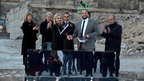 Подписание контракта на проект реконструкции недостроенного участка «Каскада»