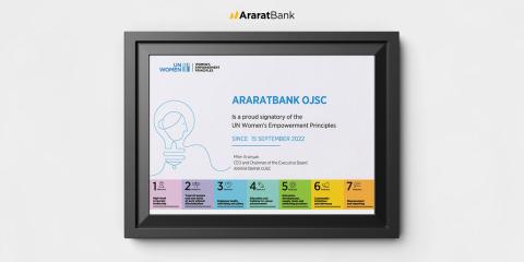 AraratBank Participates in “Women’s Empowerment Principles in Armenia” Conference