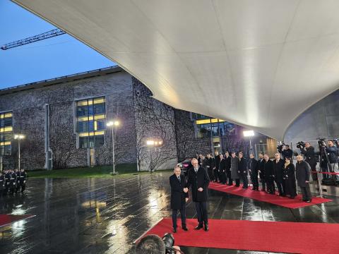 Началась встреча премьер-министра Армении Никола Пашиняна и федерального канцлера Германии Фридриха Мерца